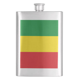 Flasque Drapeau rastafarien Rasta Ethiopie