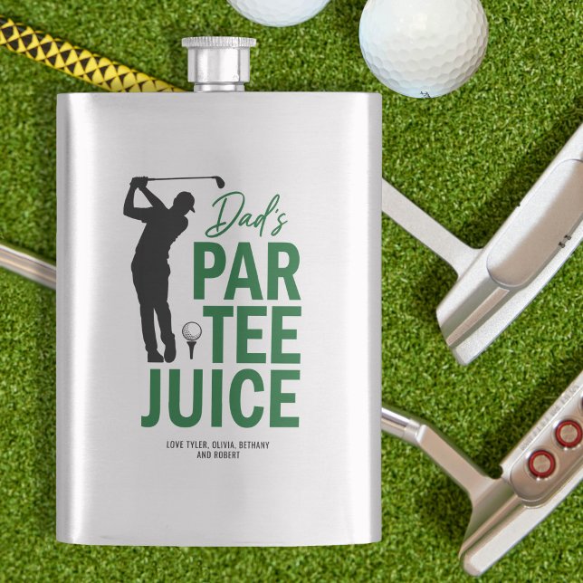 Flasque Drôle de “Jus de fête de Papa” Boisson de golf (Créateur téléchargé)