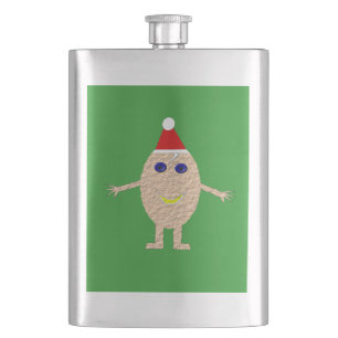 Flasque Drôle OEufs de Noël