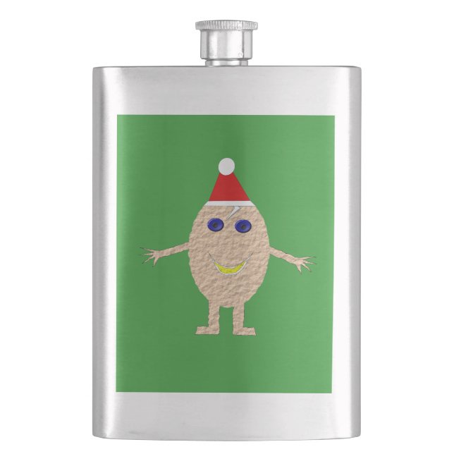 Flasque Drôle OEufs de Noël (devant)