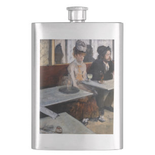 Flasque Edgar Degas - Dans un café / L'Absinthe