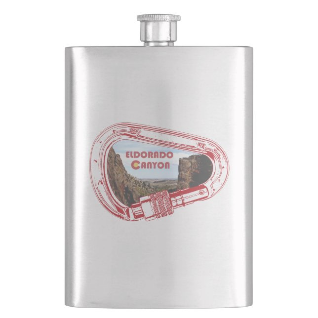 Flasque Eldorado Canyon Escalade Carabiner (devant)