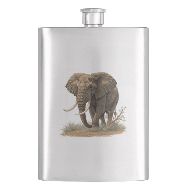 Flasque Éléphant (devant)