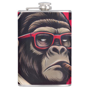 Flasque enroulée de vinyle Kitchen/Bar Gorilla Bos
