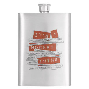 Flasque Étang de hockey