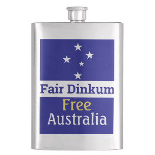 Flasque Fair Dinkum Free Australia