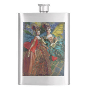 Flasque Femme Papillon Capricieuse Gémeaux Gothique Classi