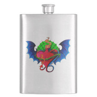 Flasque Fiasque Premium Psyko-Daizie Dragon Wing Heart