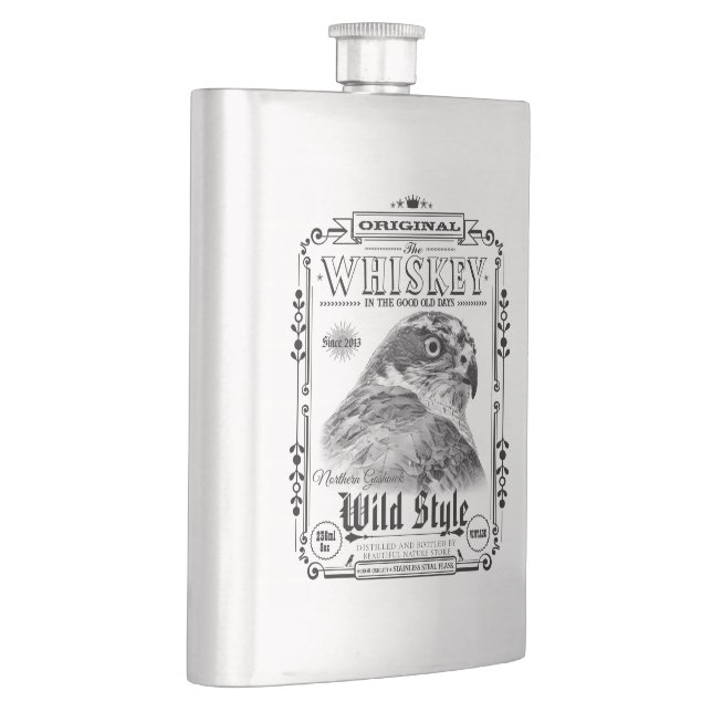 Flasque FLASK_Northern Goshawk (Droite)