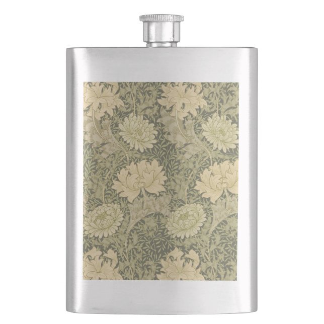 Flasque Fleur de Sauge Chrysanthème de William Morris (devant)