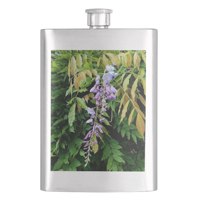 Flasque Fleur violette (devant)