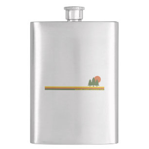 Flasque Forêt nationale de Saguaro Pins Arbres Soleil