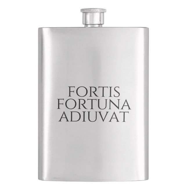 Flasque Fortis Fortuna Adiuvat (devant)