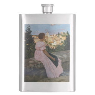 Flasque Frederic Bazille - La robe rose