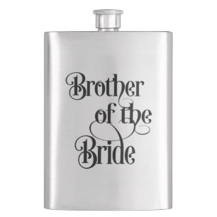 Flasque Frère de la mariée