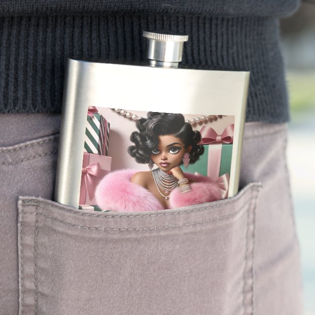 Flasque Glamour Soft (En situation)