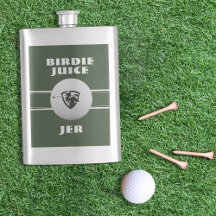 Golfer Birdie Humour Sports Golf Jeu Monogramme