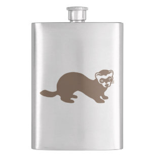 Flasque Graphisme du Ferret mignon