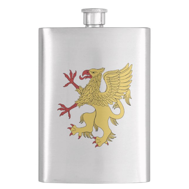 Flasque Griffin Rampant Ou (devant)
