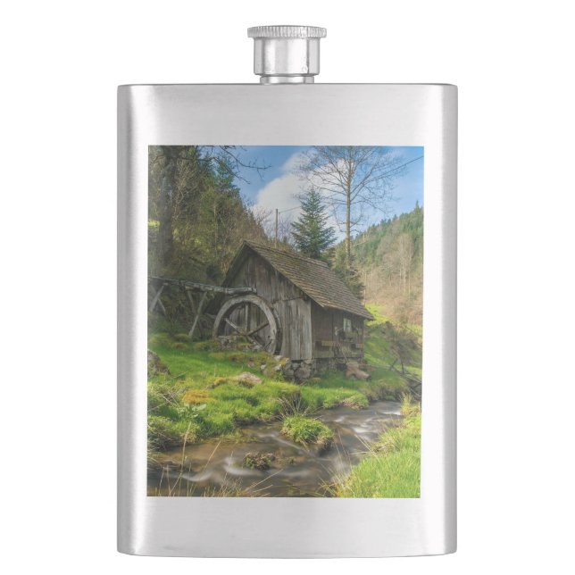 Flasque Grist Mill dans la Forêt-Noire (devant)