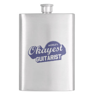 Flasque Guitariste le plus Okayest du monde