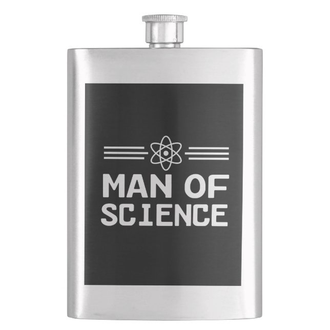 Flasque Homme de la Science (devant)