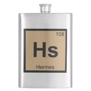 Flasque Hs - Hermès Symbole du tableau périodique de la ch