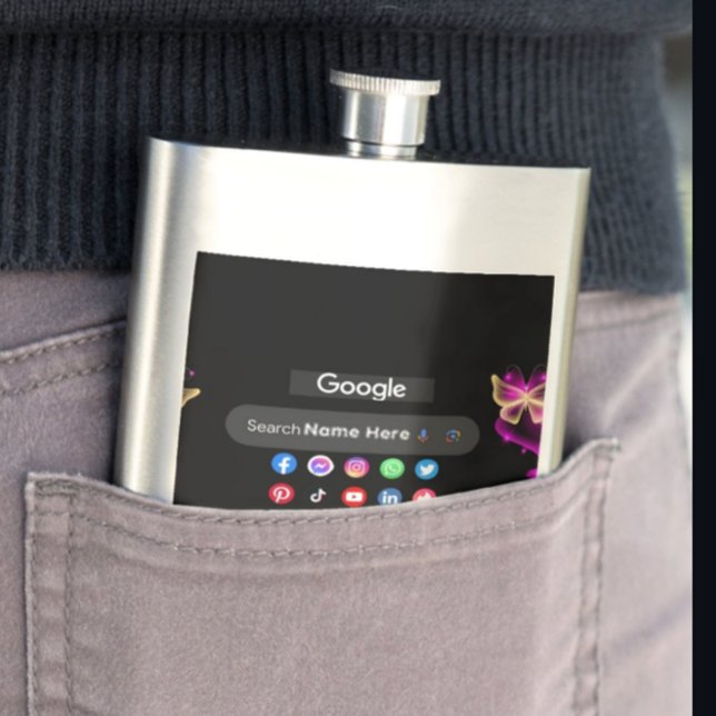 Flasque Icônes de médias sociaux tendance Google barre de  (Créateur téléchargé)