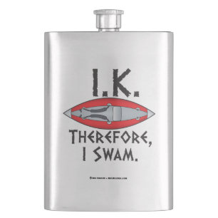 Flasque IK C'Est Pourquoi Je Swam Whitewater Kayakers