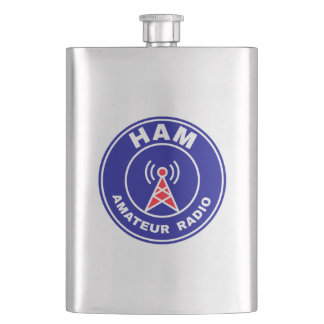 Flasque Insigne de l'opérateur DX de radio HAM hors servic