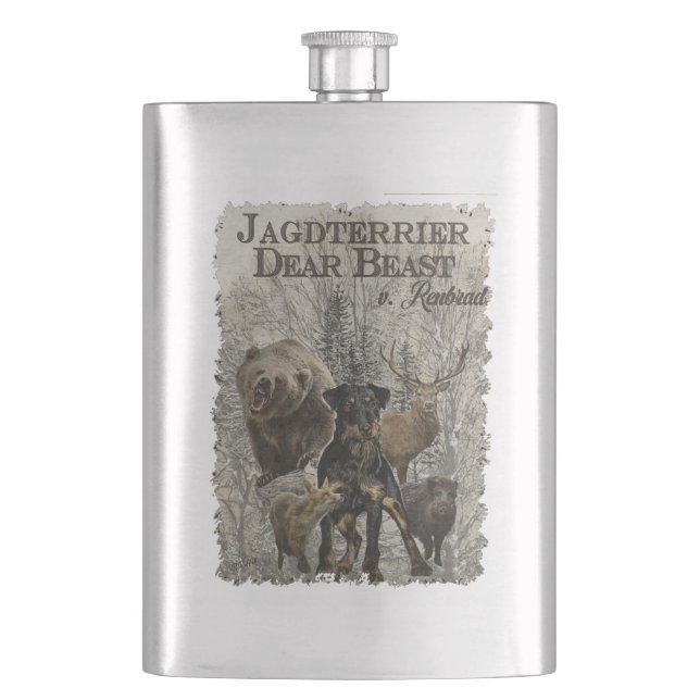 Flasque Jagdterrier, Chère Bête c. Renbrad Flask (devant)
