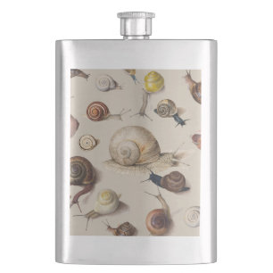 Flasque Jardin d'escargots Animaux de compagnie Gastropod