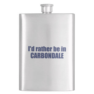 Flasque Je préférerais être à Carbondale Colorado