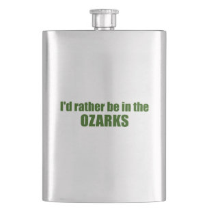 Flasque Je Préférerais Être Dans Les Ozarks