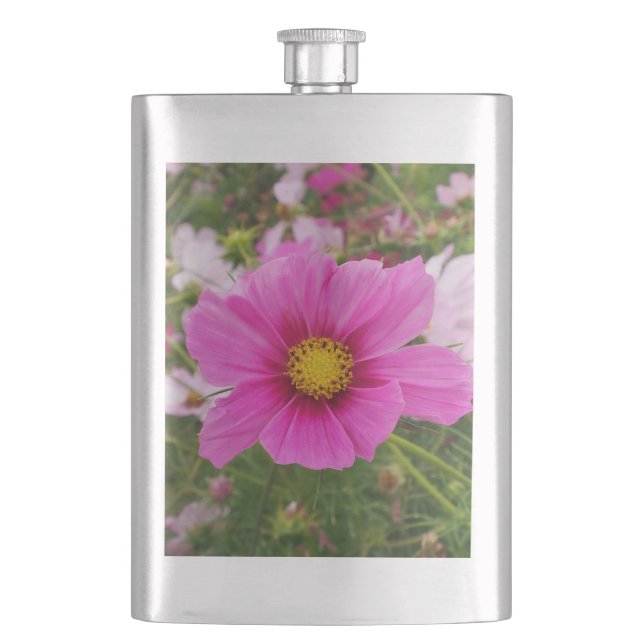 Flasque Jolie Fleur Cosmos Rose (devant)