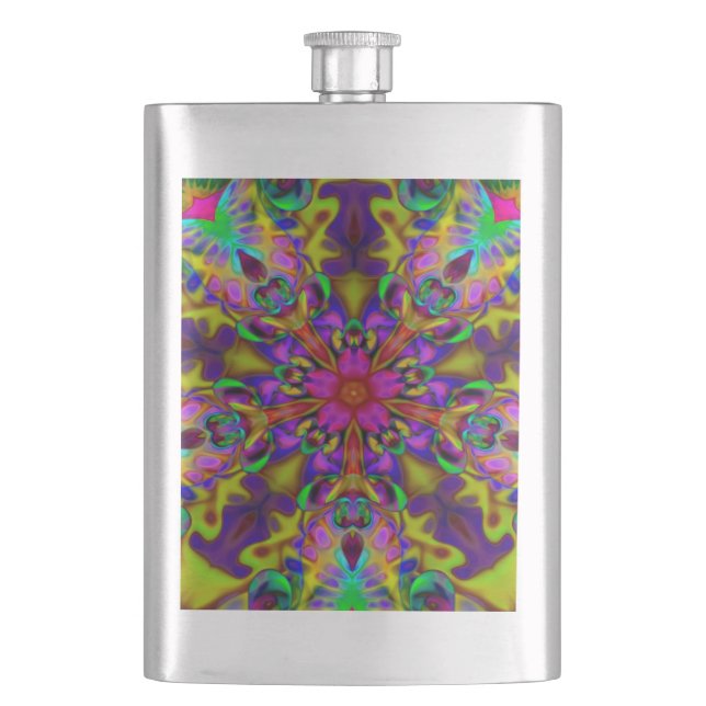 Flasque Kaleidoscope Apophyse Fractage Art - II (devant)