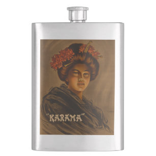 Flasque Karama : Romance Japonais Actrice Geisha