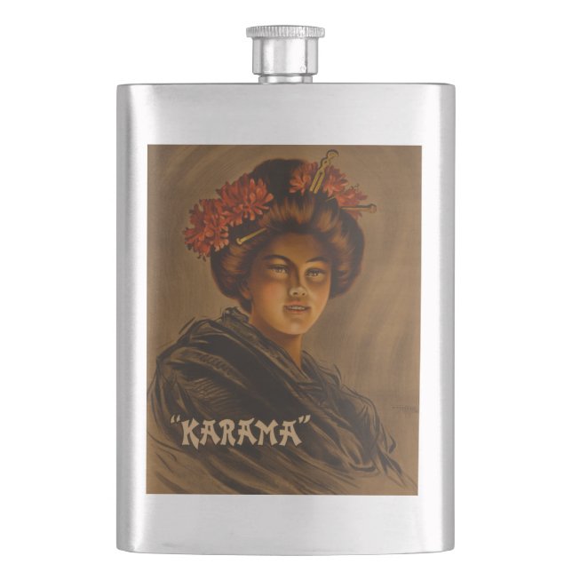 Flasque Karama : Romance Japonais Actrice Geisha (devant)