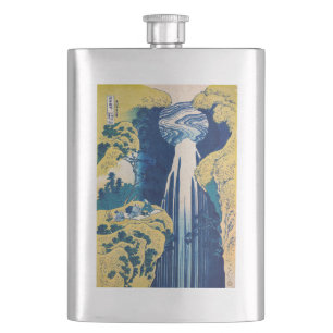 Flasque Katsushika Hokusai - Chutes Amida
