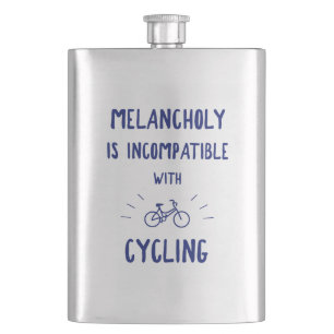Flasque La mélancolie N'Est Pas Compatible Avec Le Cyclism