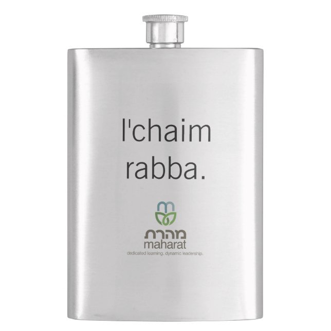Flasque L'Chaim Rabba (devant)
