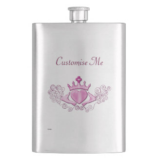 Flasque Le Claddagh (rose)