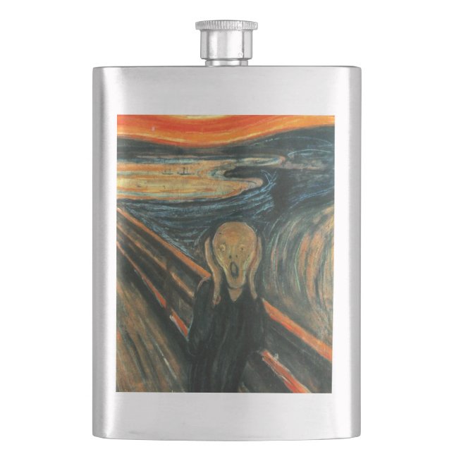 Flasque Le cri Edvard Munch Art Expressionniste Moderne (devant)
