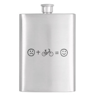 Flasque Le Cyclisme Vous Rend Heureux