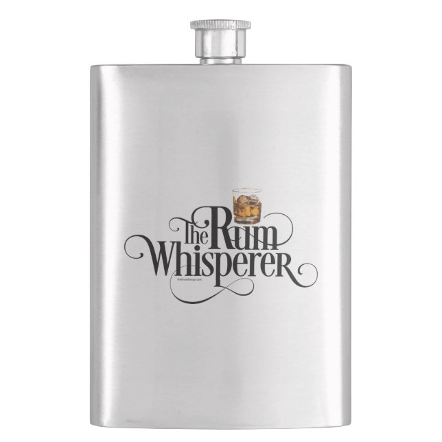 Flasque Le fût de rhum Whisperer (devant)