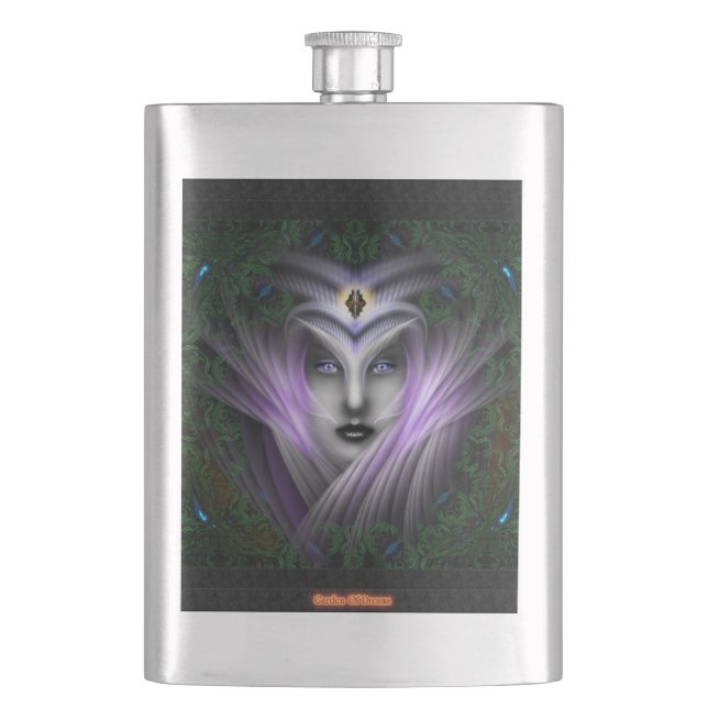 Flasque Le Garden Of Dreams 8oz Steel Flask (devant)