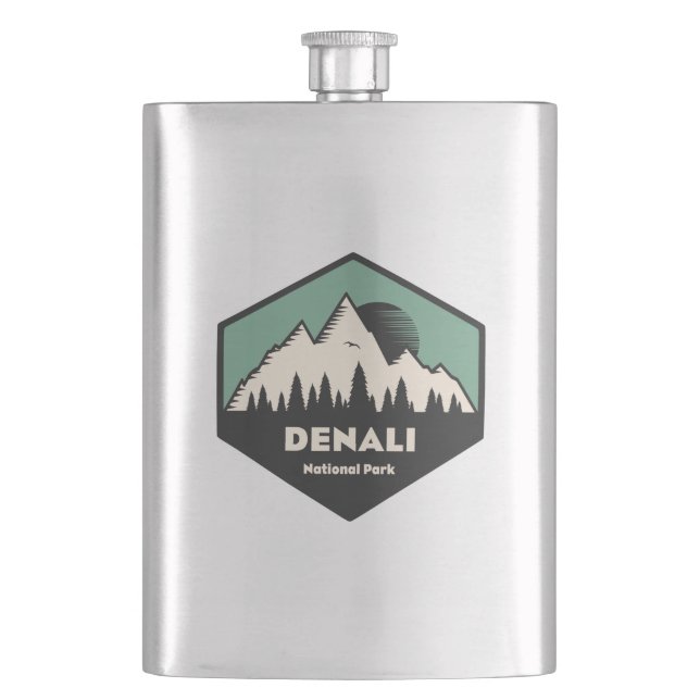 Flasque Le Parc national de Denali (devant)
