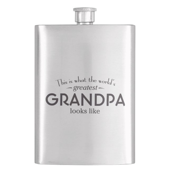 Flasque Le plus grand grand-papa du monde (devant)