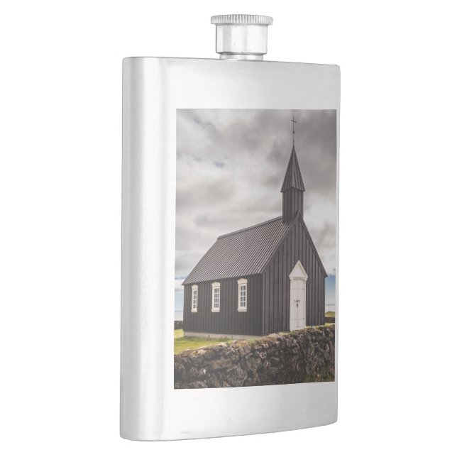Flasque L'Église Noire De Budir, Islande (Droite)