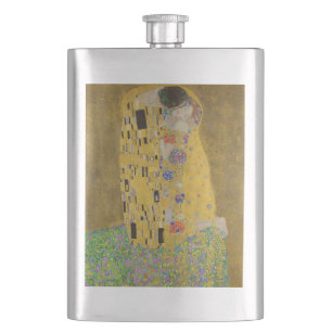 Flasque Les amoureux embrasser Embrace par Gustav Klimt